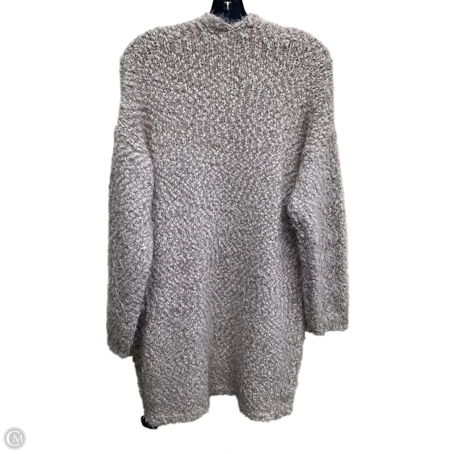 Sweater Cardigan By Dreamers In Tan, Size: S