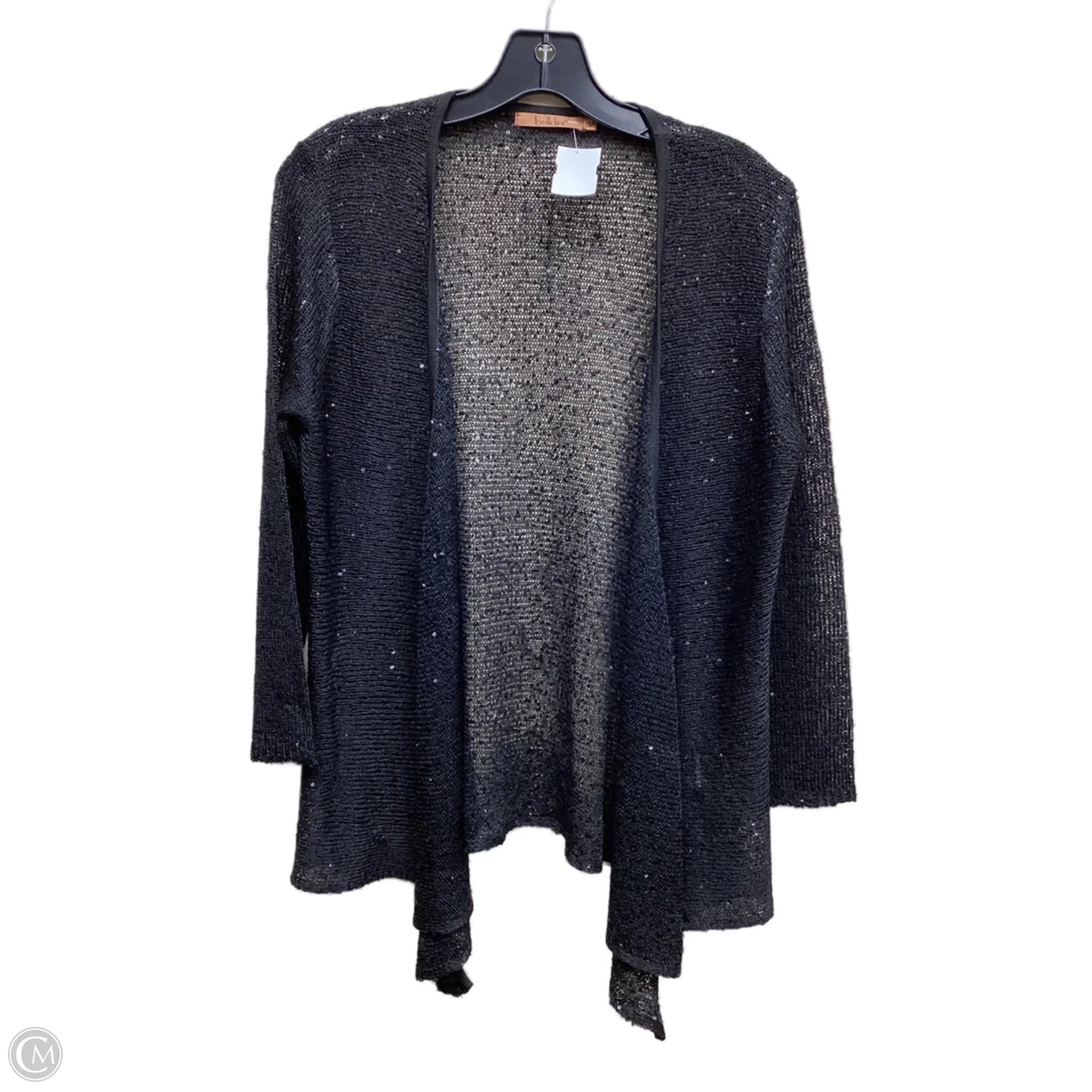 Sweater Cardigan By Belldini In Black, Size: M