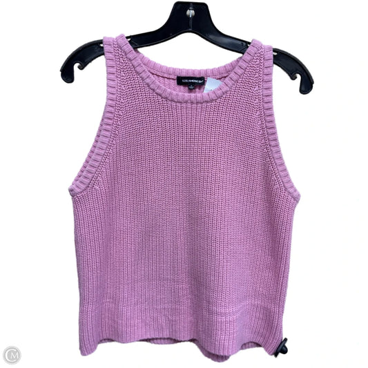 Top Sleeveless By 525 America In Pink, Size: M