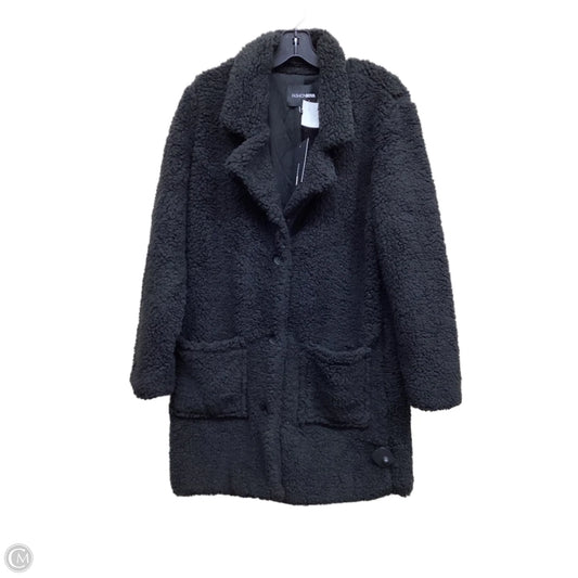 Jacket Faux Fur & Sherpa By Fashion Nova In Black, Size: L