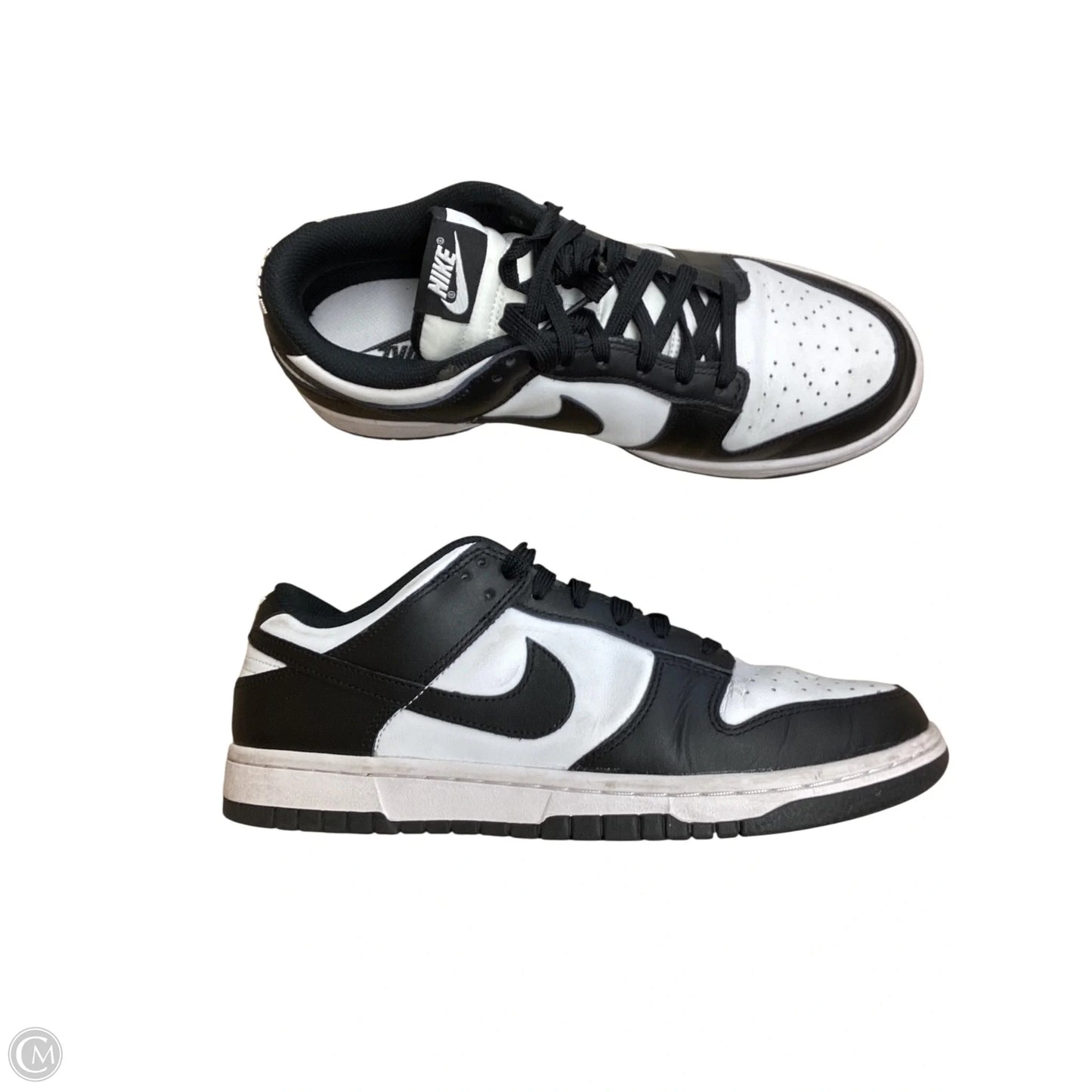 Shoes Sneakers By Nike In Black & White, Size: 9.5