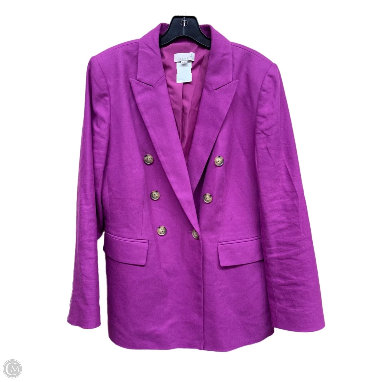Blazer By Loft In Purple, Size: 8