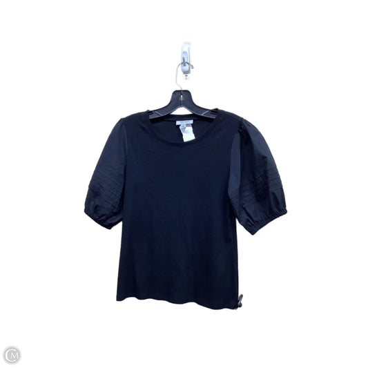 Top Short Sleeve By Clothes Mentor In Black, Size: S