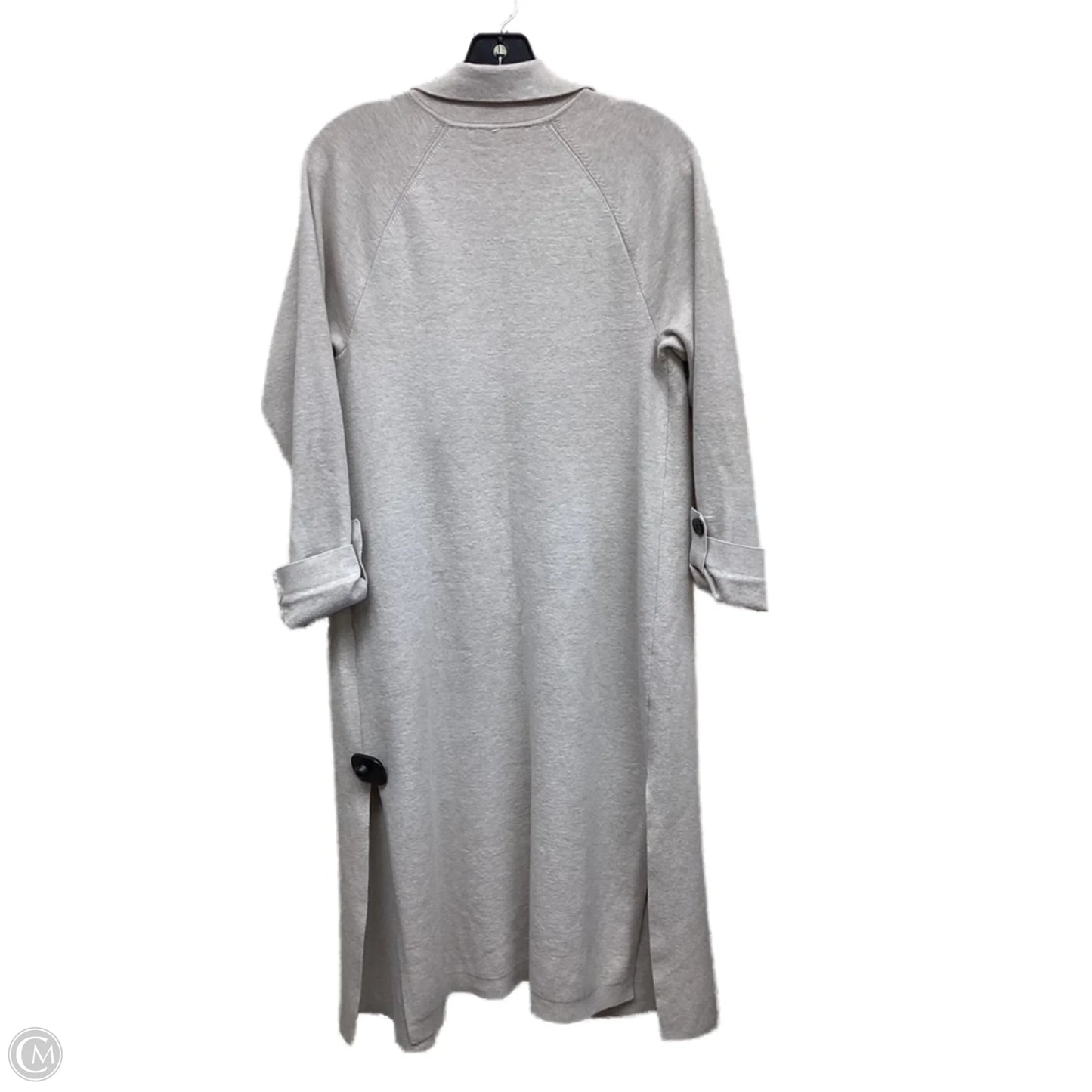 Sweater Cardigan By Ann Taylor In Tan, Size: Xs