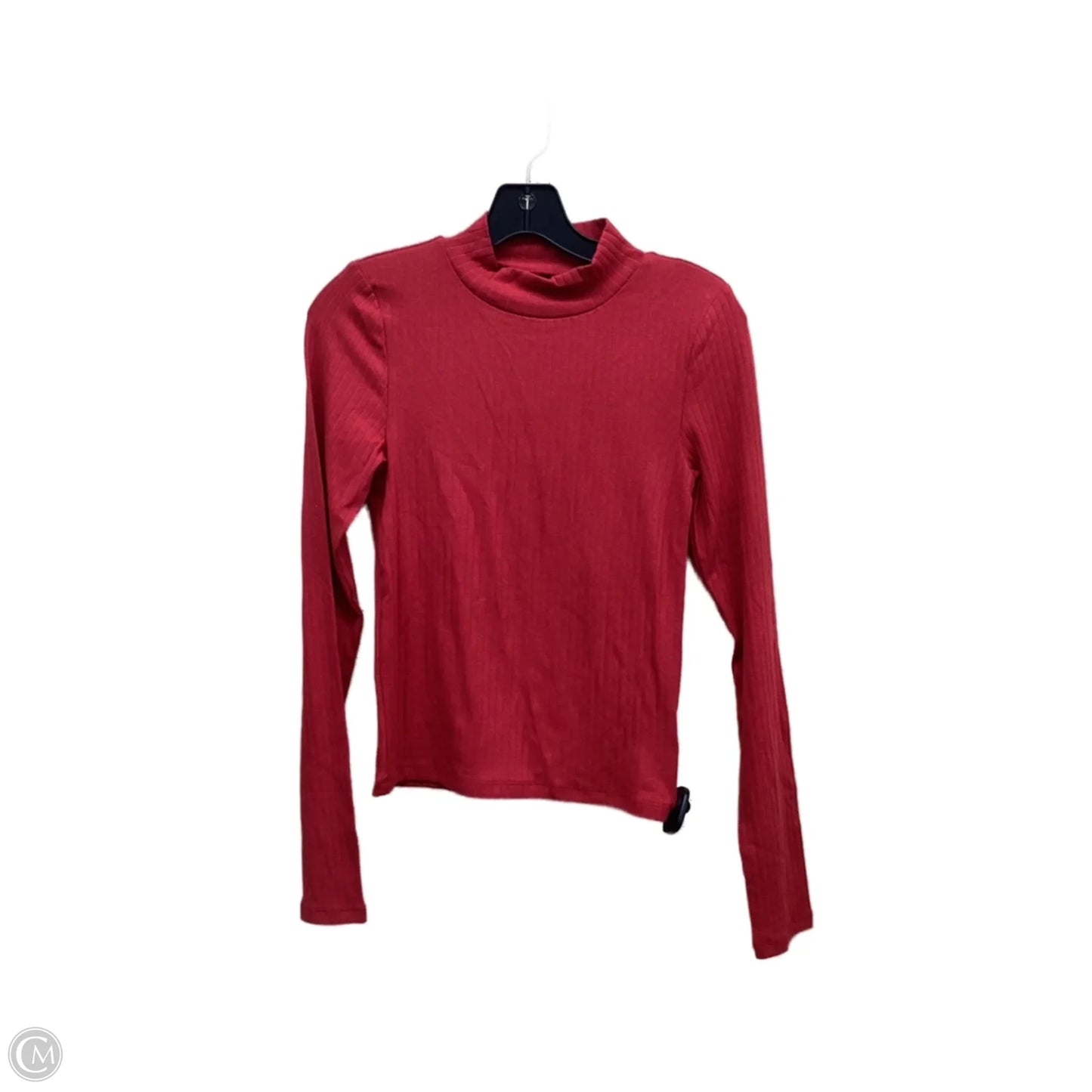 Top Long Sleeve By Gap In Red, Size: S