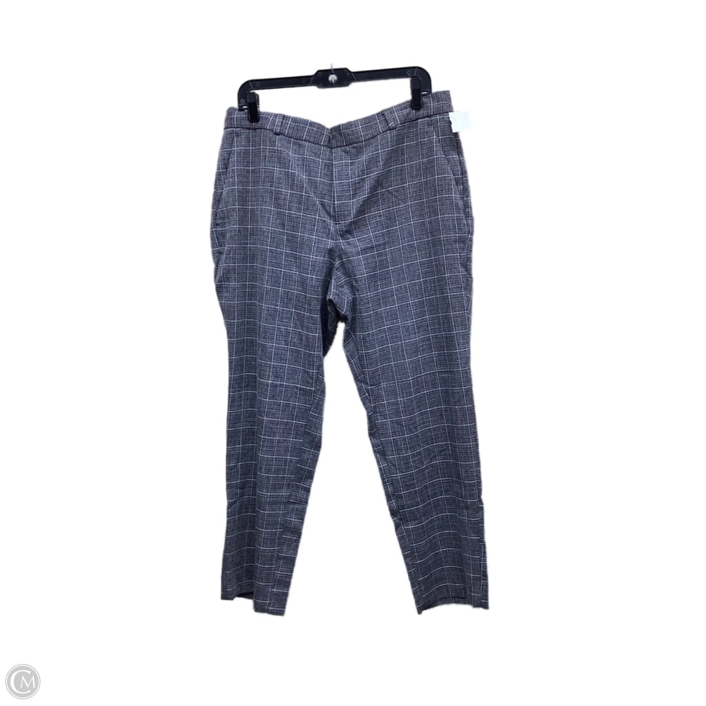 Pants Dress By Banana Republic In Plaid Pattern, Size: 14