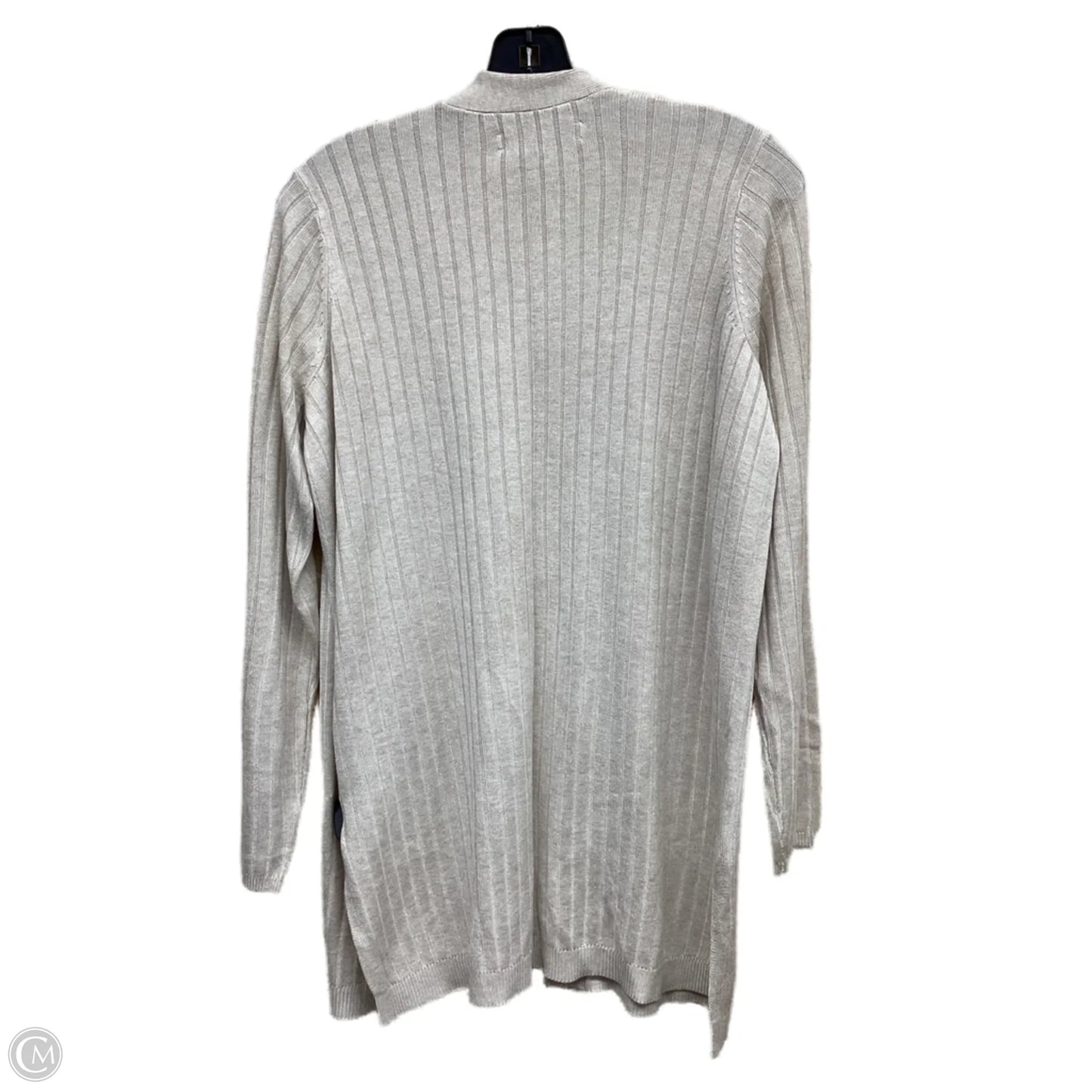 Sweater Cardigan By Loft In Tan, Size: Xs