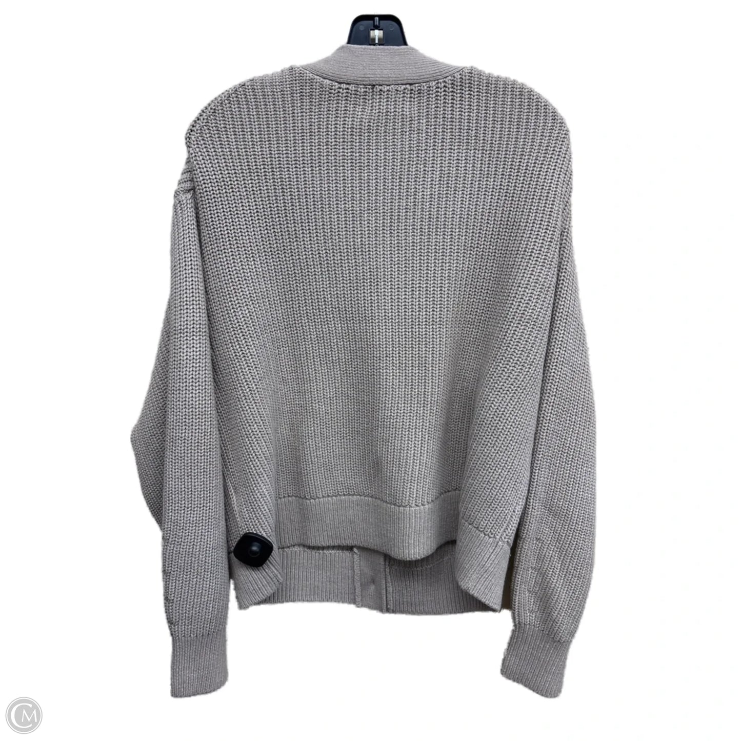 Sweater Cardigan By H&m In Tan, Size: M