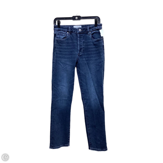 Jeans Straight By Evereve In Blue Denim, Size: 4