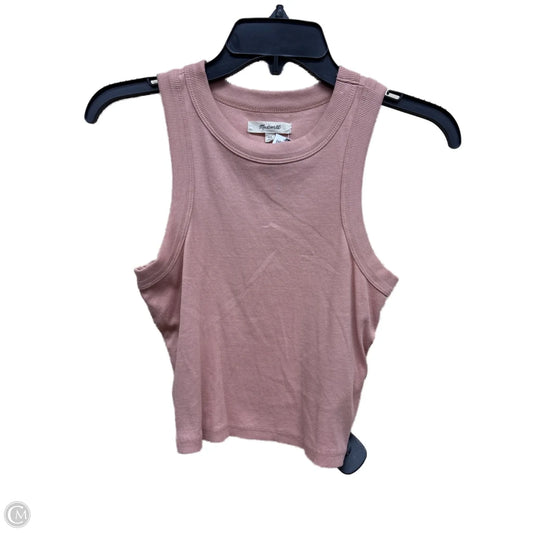 Athletic Tank Top By Madewell In Pink, Size: Xs