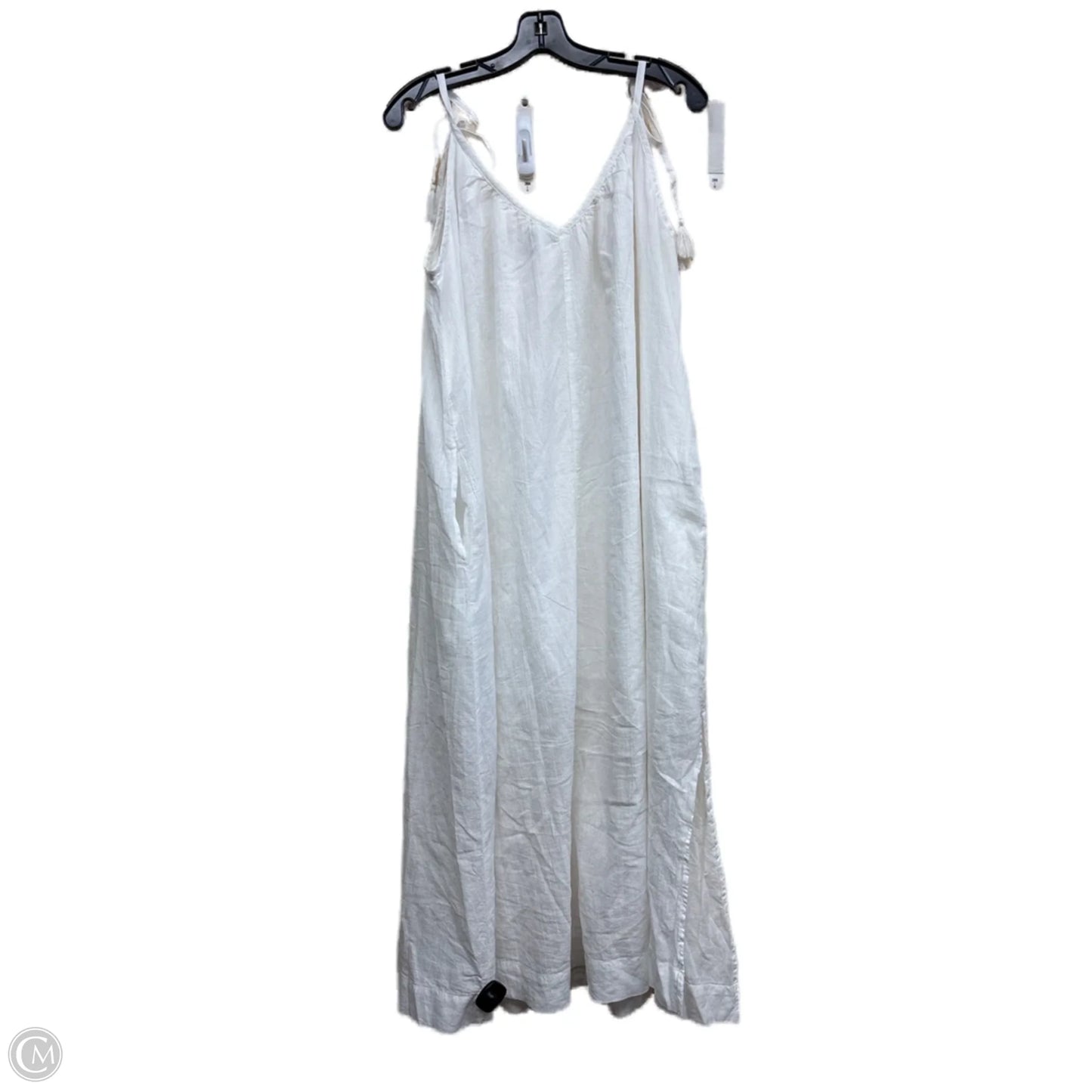 Dress Casual Maxi By Old Navy In White, Size: L