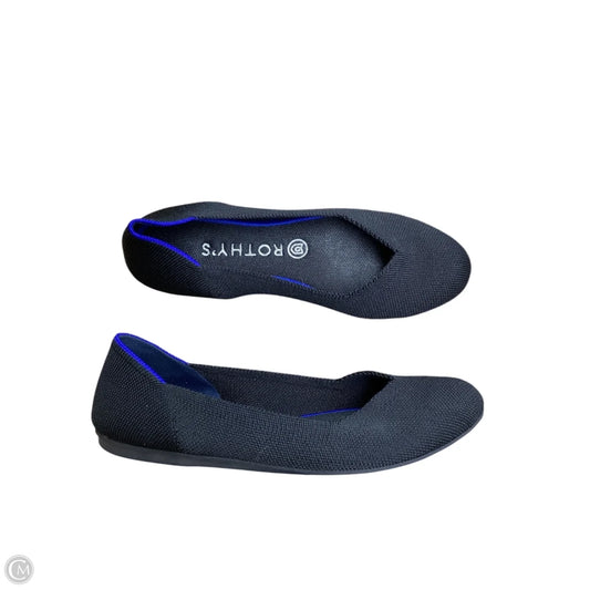 Shoes Flats By Rothys In Black, Size: 7.5