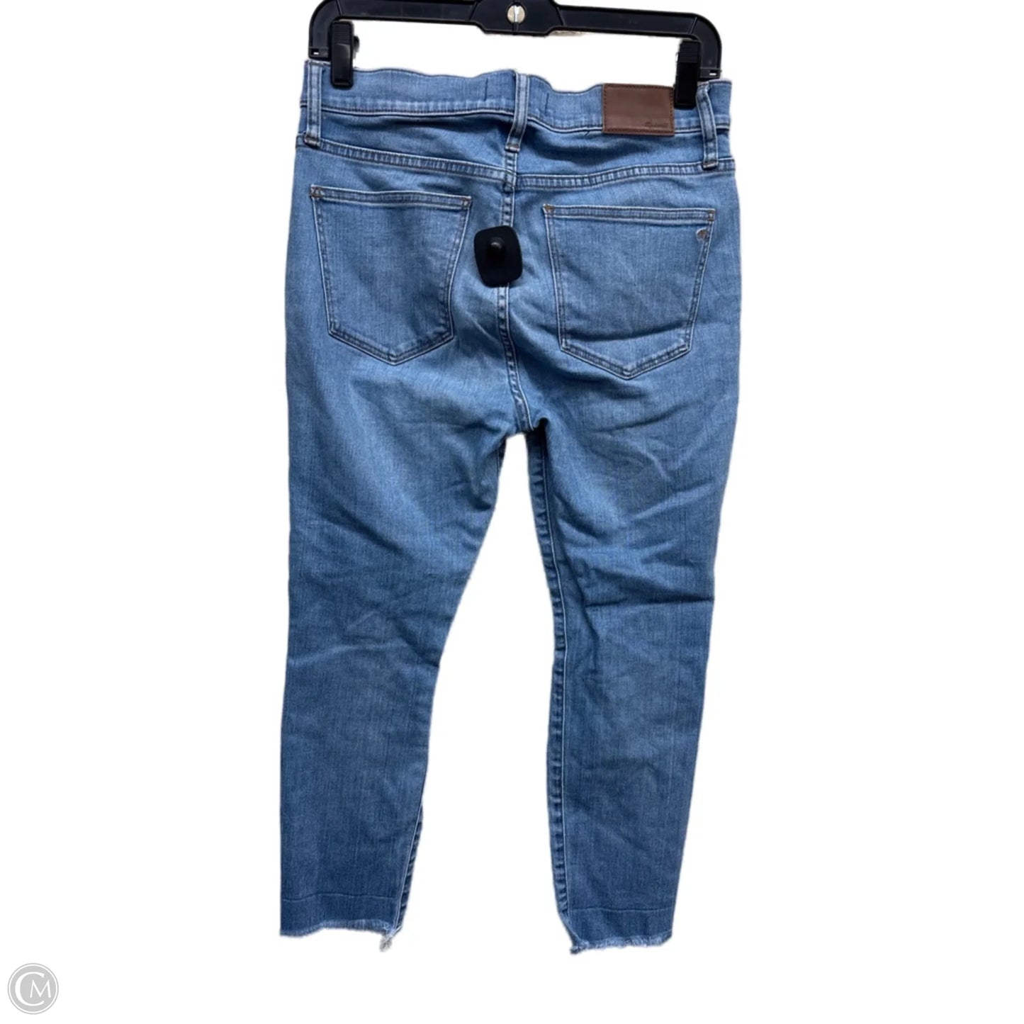 Jeans Skinny By Madewell In Blue Denim, Size: 2l