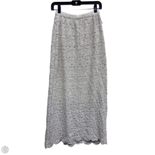 Skirt Maxi By Clothes Mentor In Tan, Size: L