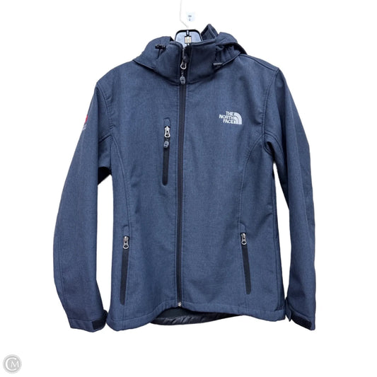 Jacket Windbreaker By The North Face In Navy, Size: M