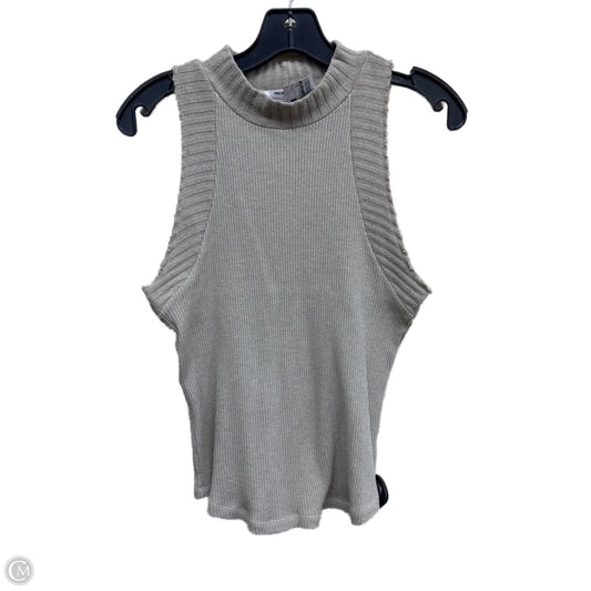 Top Sleeveless By Project Social Tee In Tan, Size: L