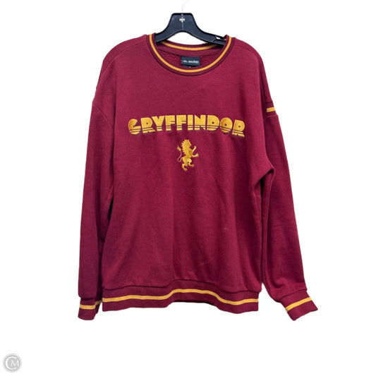 Sweater By Clothes Mentor In Maroon, Size: M