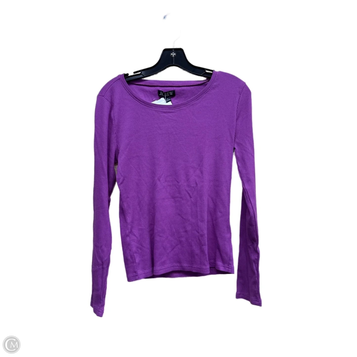 Top Long Sleeve By J. Crew In Purple, Size: M