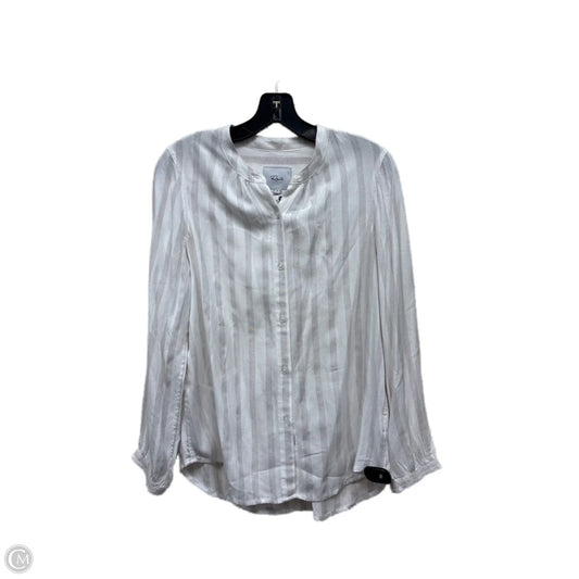 Top Long Sleeve By Rails In White, Size: S
