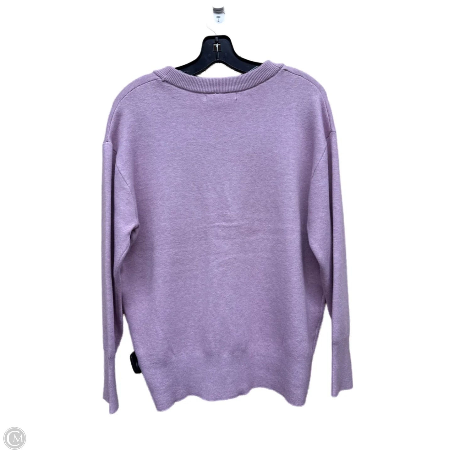 Sweater Cardigan By Tahari By Arthur Levine In Pink, Size: S