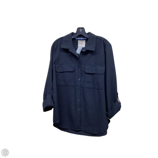 Top Long Sleeve By Clothes Mentor In Black, Size: Xl