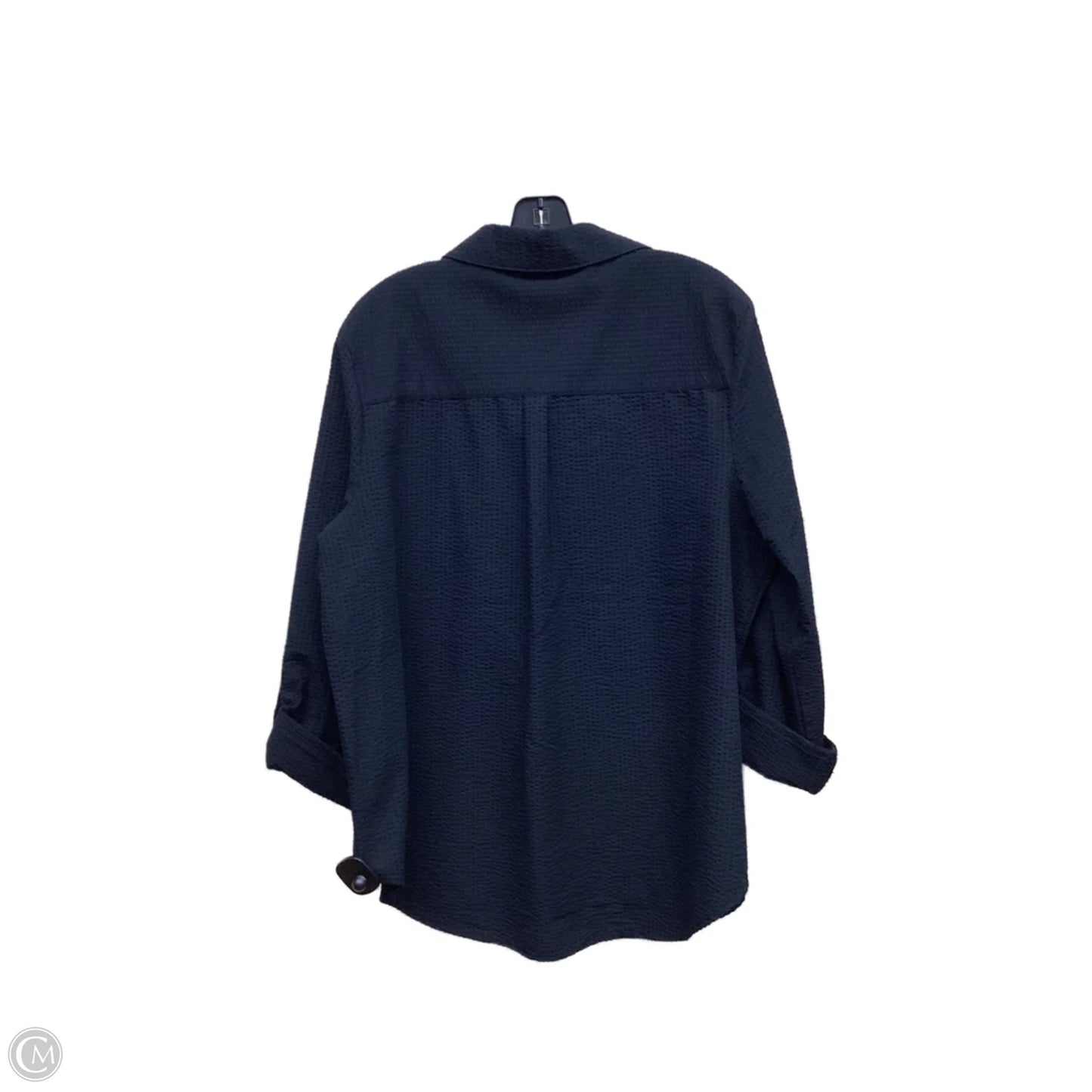 Top Long Sleeve By Clothes Mentor In Black, Size: Xl