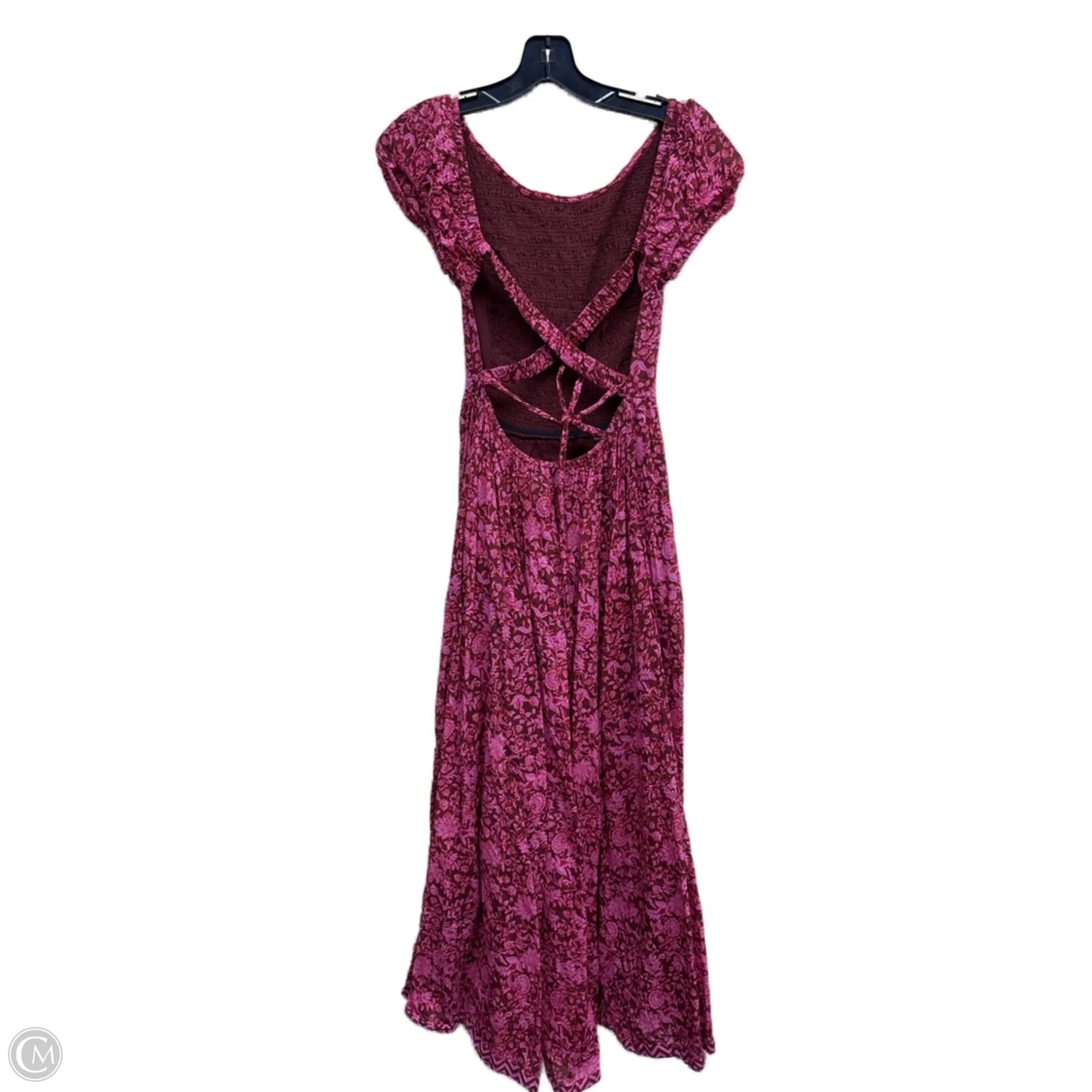 Dress Casual Maxi By Free People In Pink & Red, Size: Xs