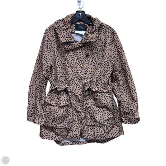 Jacket Windbreaker By J. Crew In Animal Print, Size: Xs