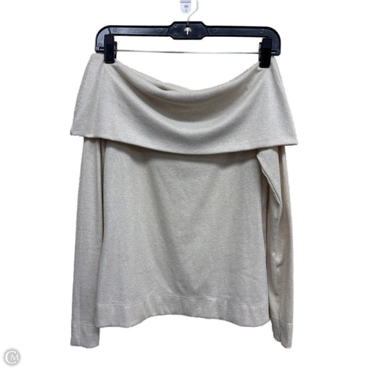 Top Long Sleeve By Loft In Gold, Size: Xxs