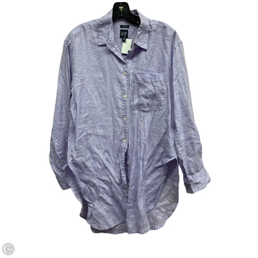 Top Long Sleeve By Gap In Purple, Size: Xs