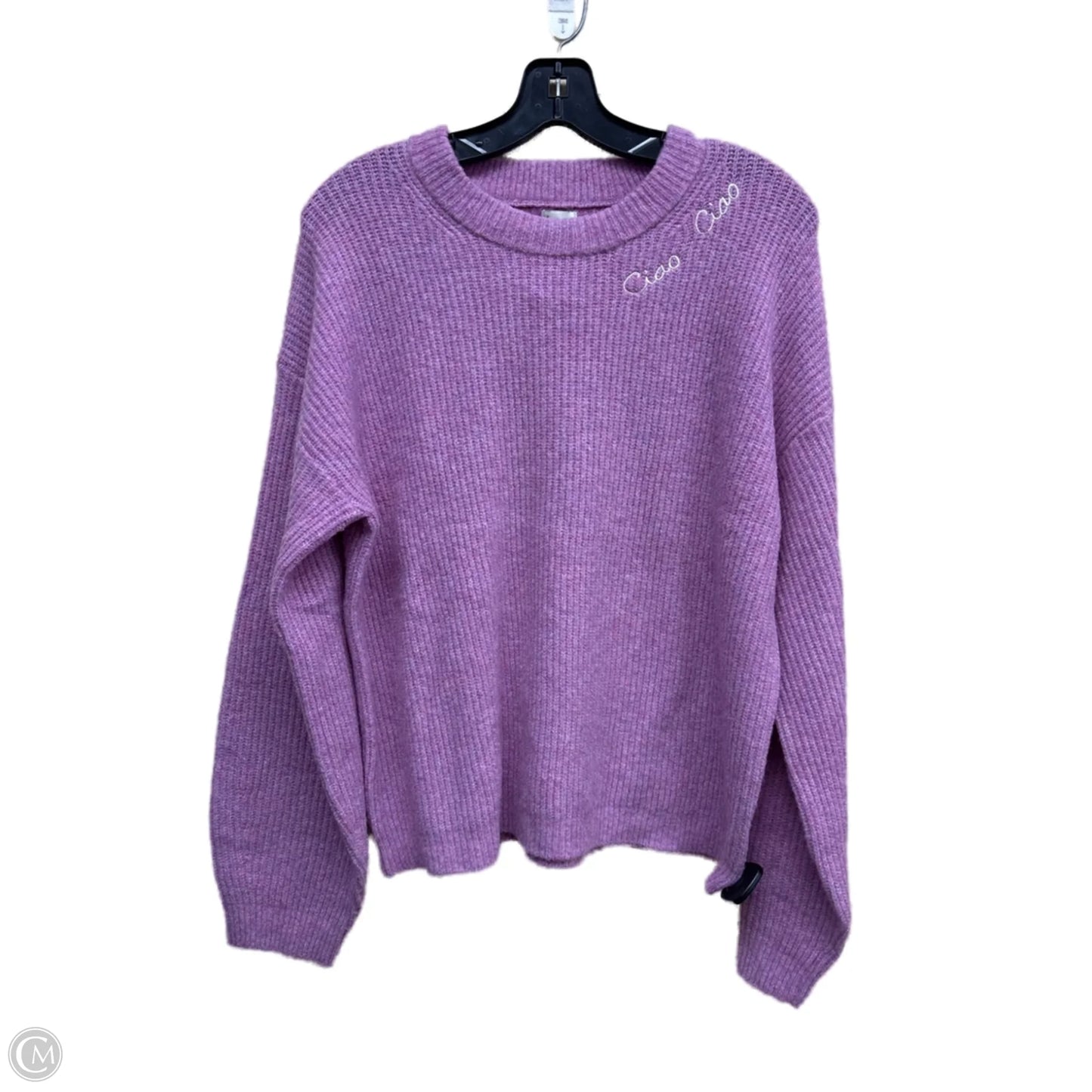 Sweater By A New Day In Purple, Size: L
