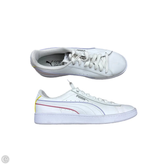 Shoes Sneakers By Puma In White, Size: 9