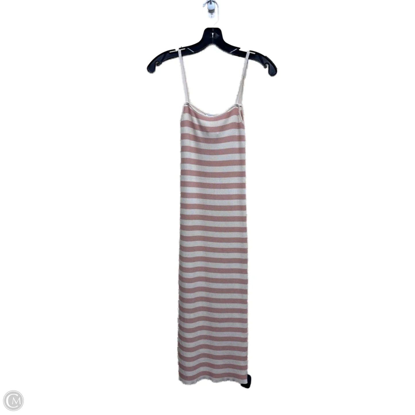 Dress Casual Maxi By Zara In Striped Pattern, Size: S