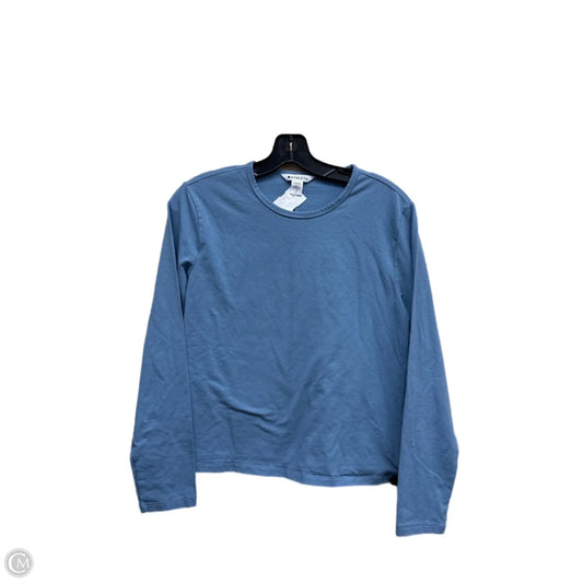 Athletic Top Long Sleeve Crewneck By Athleta In Blue, Size: S