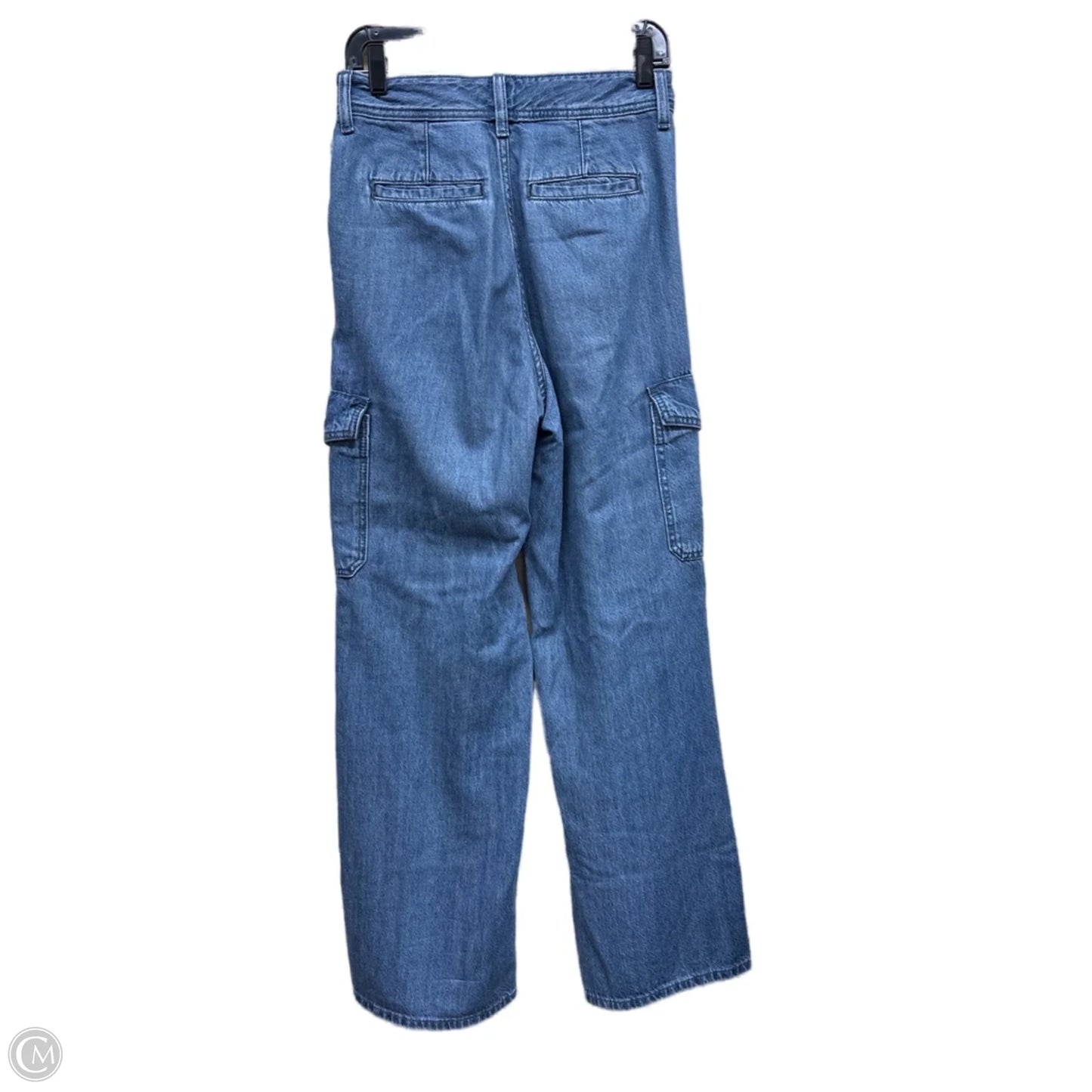 Jeans Wide Leg By Universal Thread In Blue Denim, Size: 4