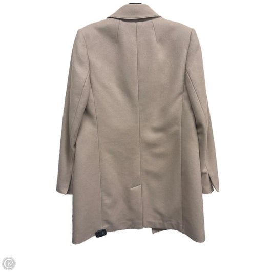 Coat Peacoat By Banana Republic In Tan, Size: S