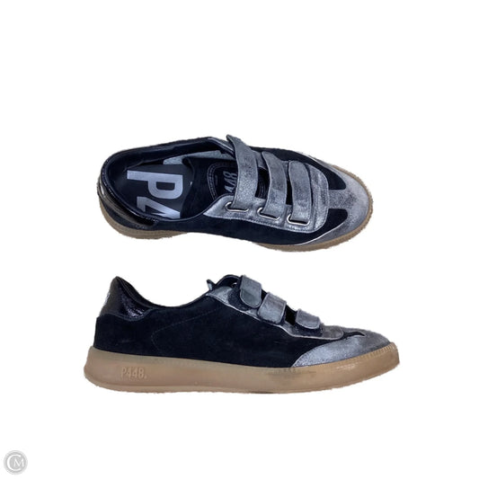 Shoes Sneakers By P448 In Black, Size: