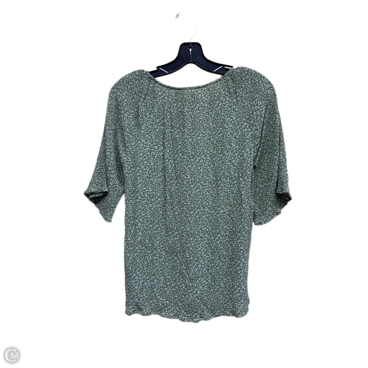 Top Short Sleeve By Faherty In Green, Size: Xs