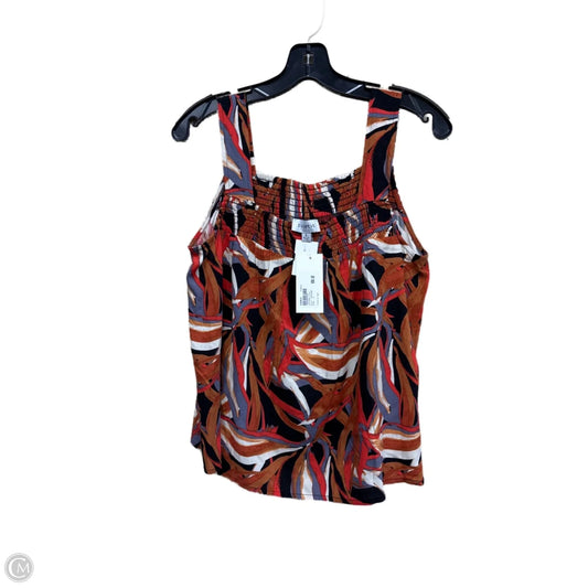Top Sleeveless By Evereve In Multi-colored, Size: S