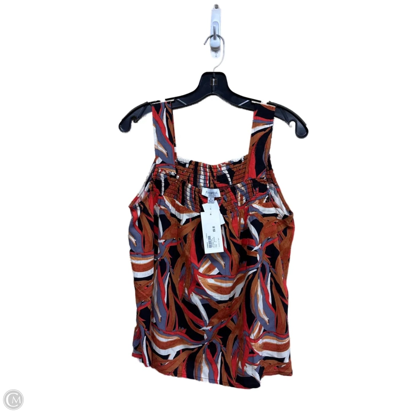 Top Sleeveless By Evereve In Multi-colored, Size: S