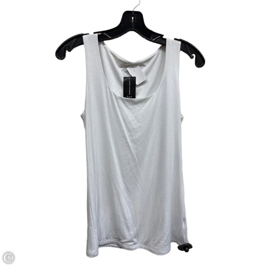 Top Sleeveless By Inc In White, Size: M