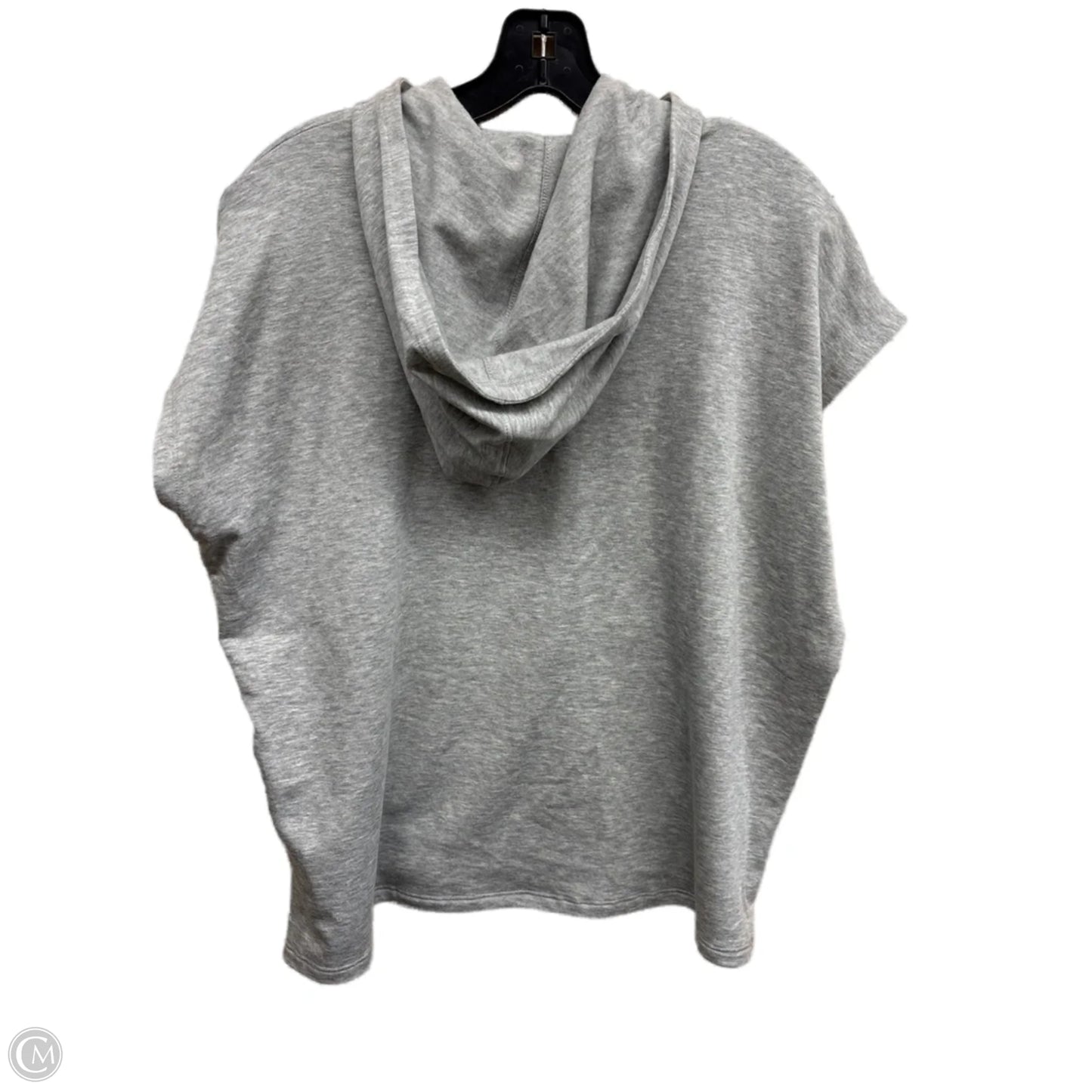 Top Short Sleeve By Eileen Fisher In Grey, Size: Xs