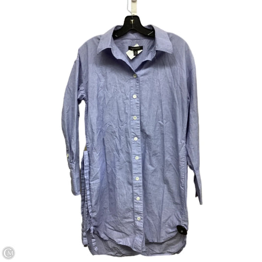 Dress Casual Short By Banana Republic In Blue, Size: M