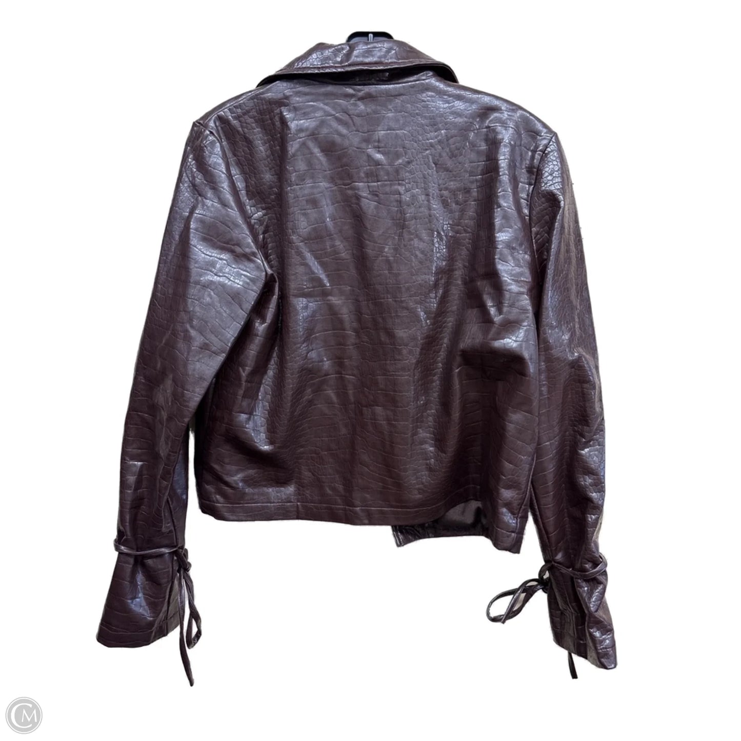 Jacket Other By Fashion Nova In Brown, Size: M