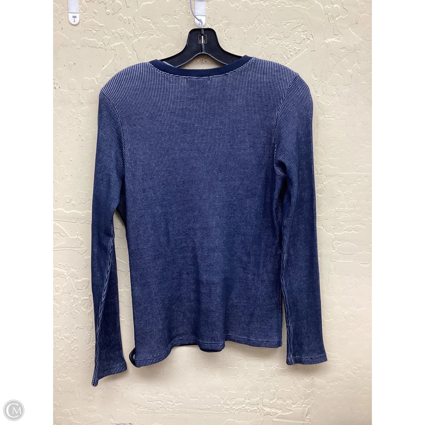Top Long Sleeve By Clothes Mentor In Navy, Size: S