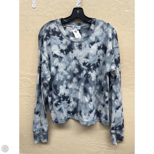 Top Long Sleeve By Evereve In Tie Dye Print, Size: S