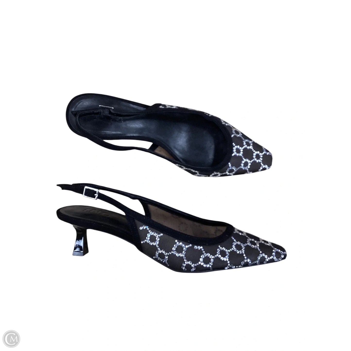 Shoes Heels Kitten By Inc In Black, Size: 7.5