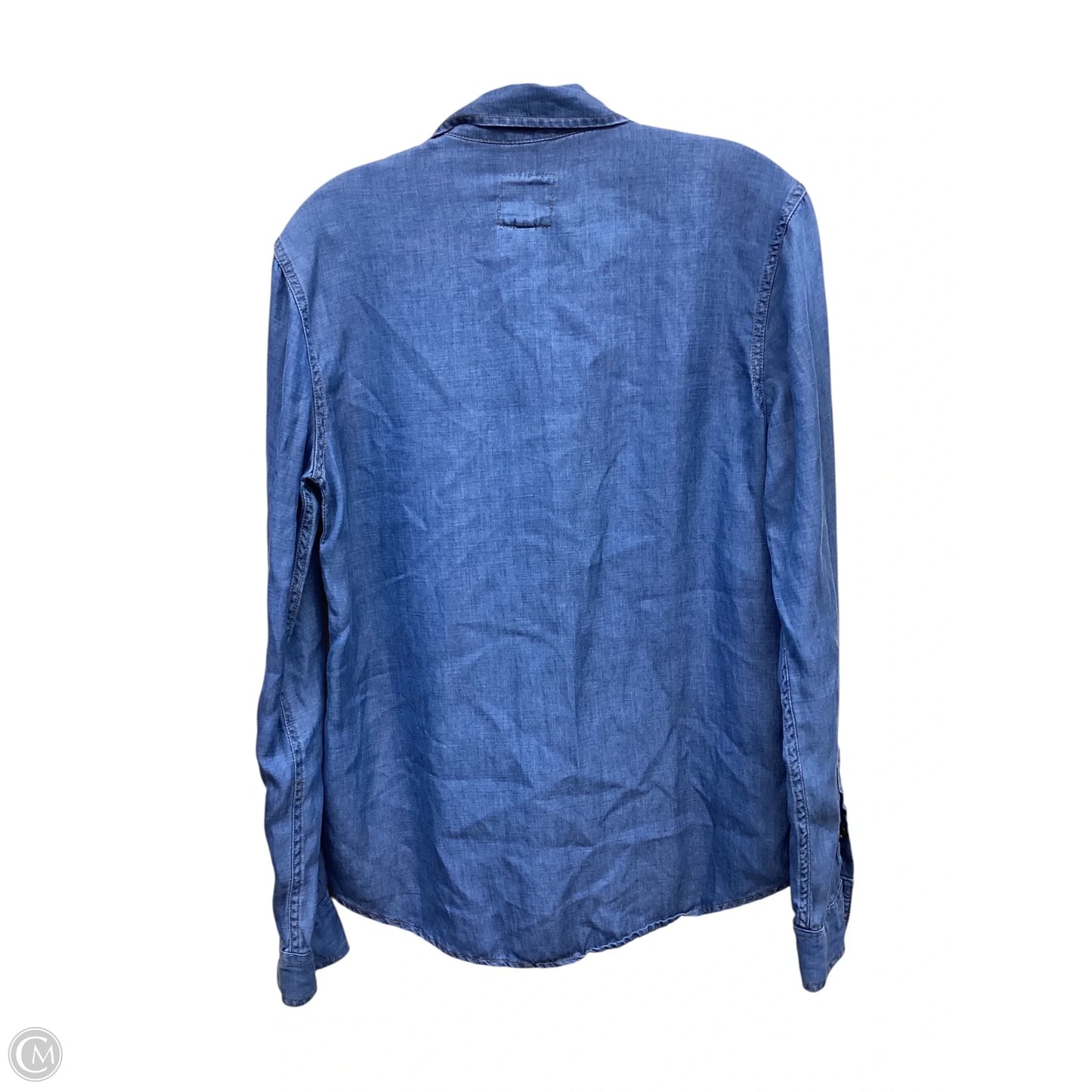 Top Long Sleeve By Joes Jeans In Blue Denim, Size: S