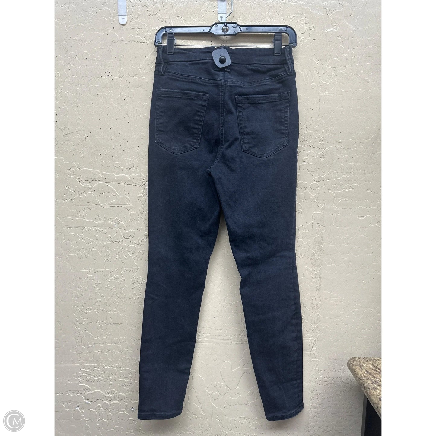 Jeans Skinny By Good American In Black Denim, Size: 6