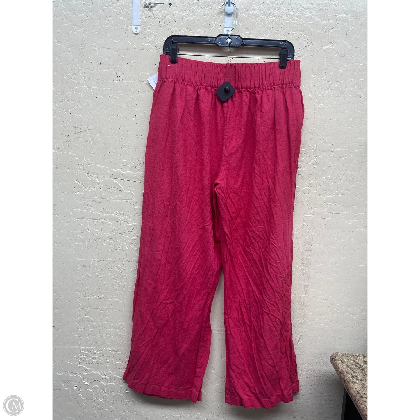 Pants Linen By Abercrombie And Fitch In Pink, Size: M